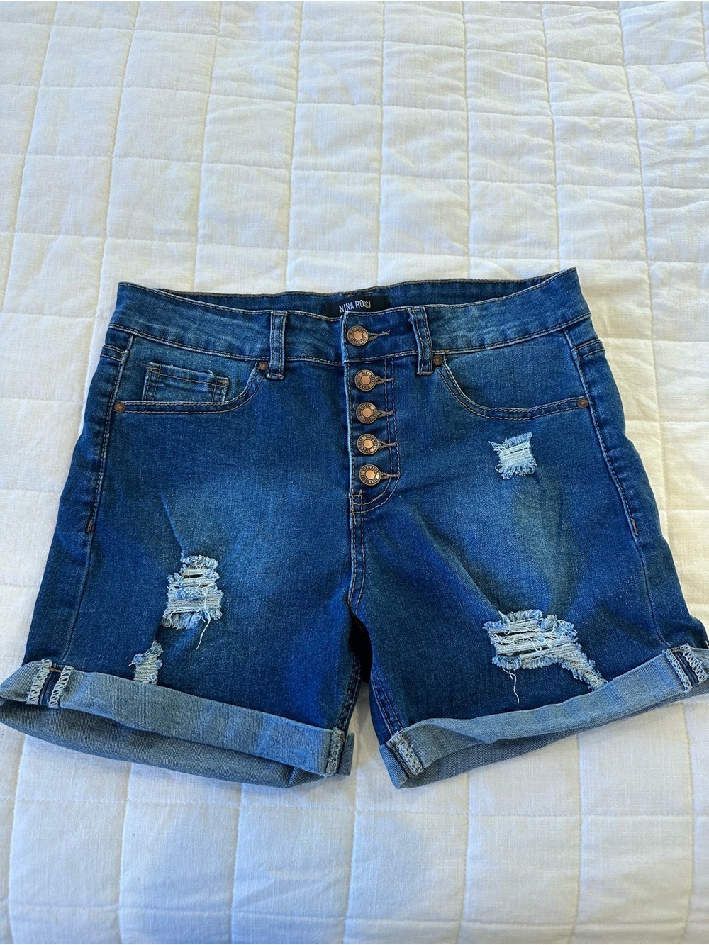 Denim Shorts - Stretchy